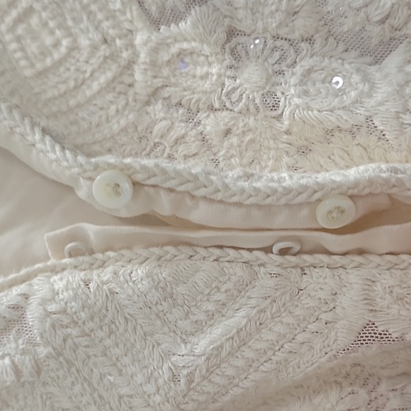 Maje-Lichet Sequined Tie-Waist Top-Size Small - Picture 13 of 17